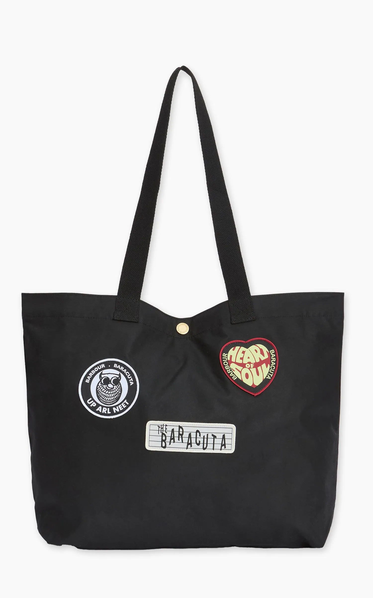 Barbour x Baracuta Tote Bag Black sold by Cultizm