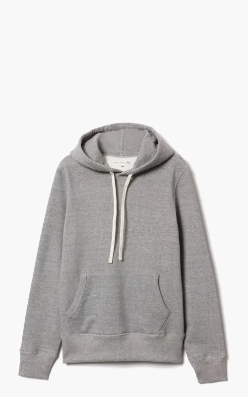 Merz b. Schwanen 382 Hooded Sweater Anthracite Melange sold by Cultizm