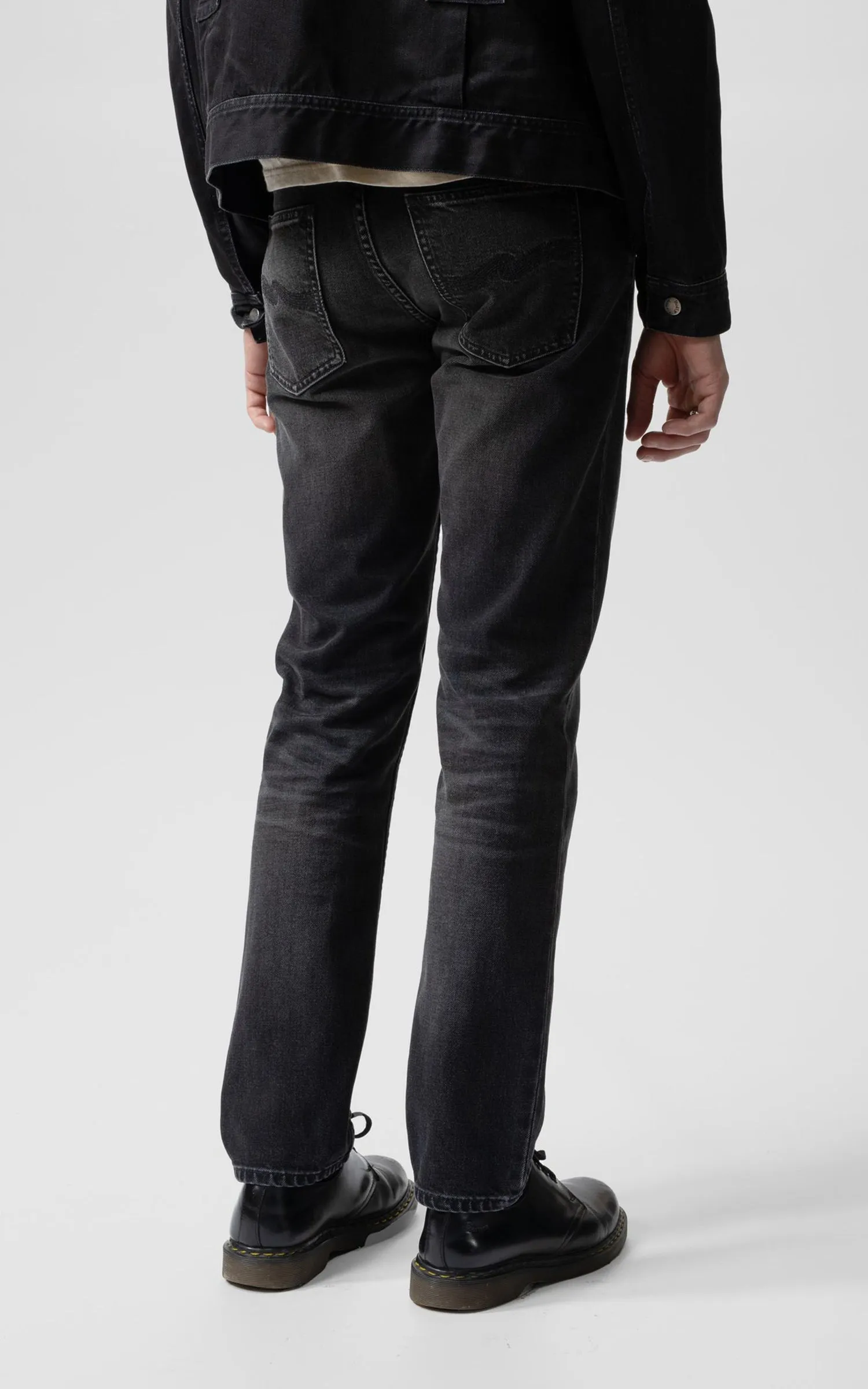 Nudie Jeans Solid Ollie Black Force sold by Cultizm product image thumbnail 5