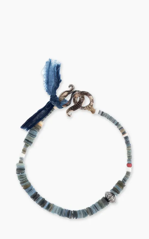 North Works D-711 Bracelet Shell Indigo made by North Works