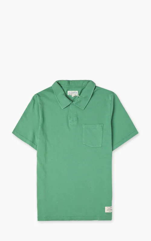 Merz b. Schwanen PLP04 Polo Shirt Grass sold by Cultizm