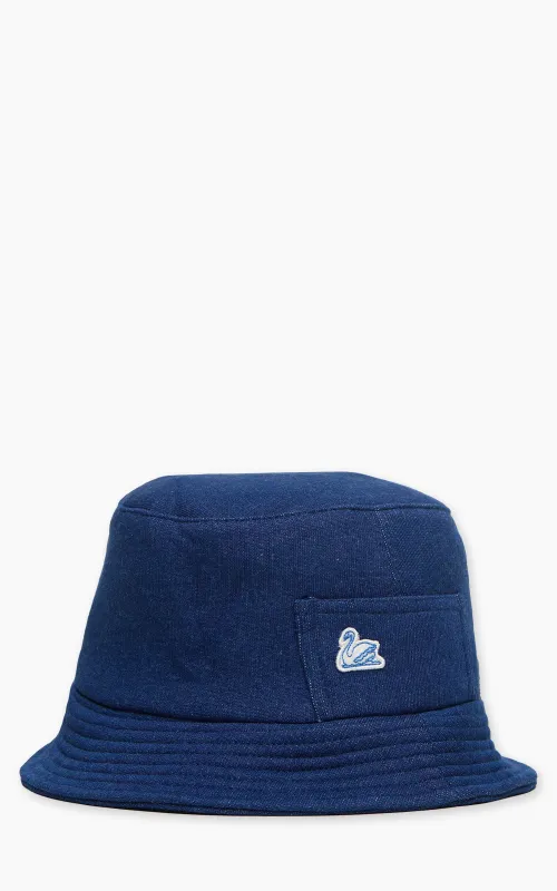 Merz b. Schwanen VFBH02 Bucket Hat Indigo sold by Cultizm