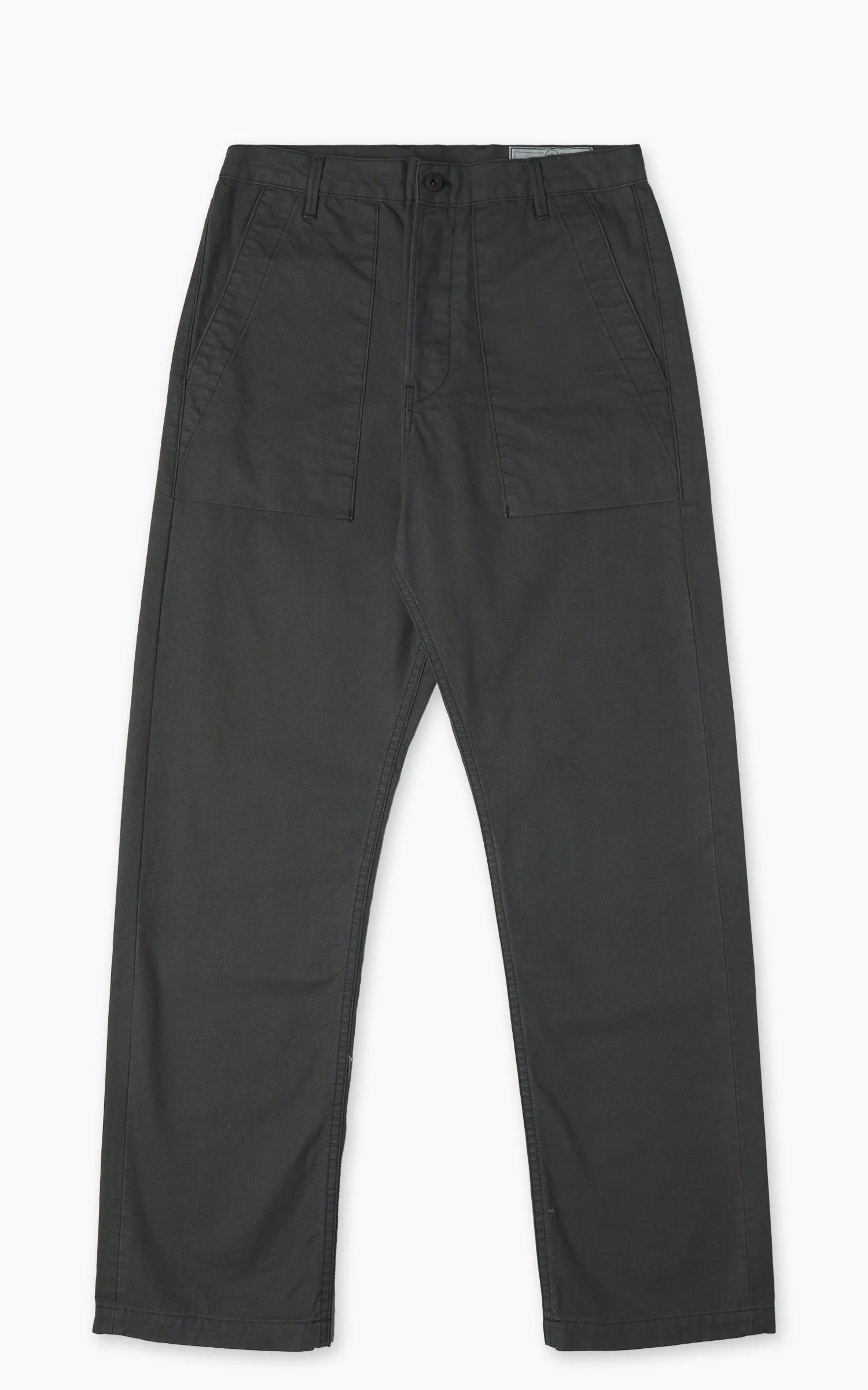 Rogue Territory Fatigue Pants Dyed Canvas Selvedge Ash sold by Cultizm