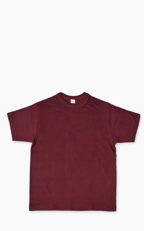 Warehouse & Co. Lot 4601 Plain T-Shirt Bordeaux sold by Cultizm