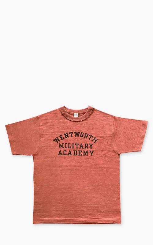 Warehouse & Co. Lot 4601 Military Academy T-Shirt Salmon sold by Cultizm