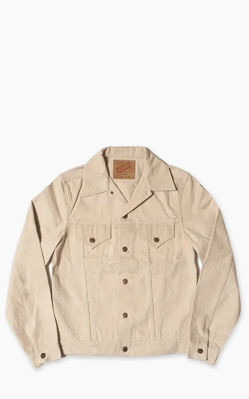 Denime Lot 233-66M Type III Denim Jacket Selvedge Mother Cotton Natural sold by Cultizm