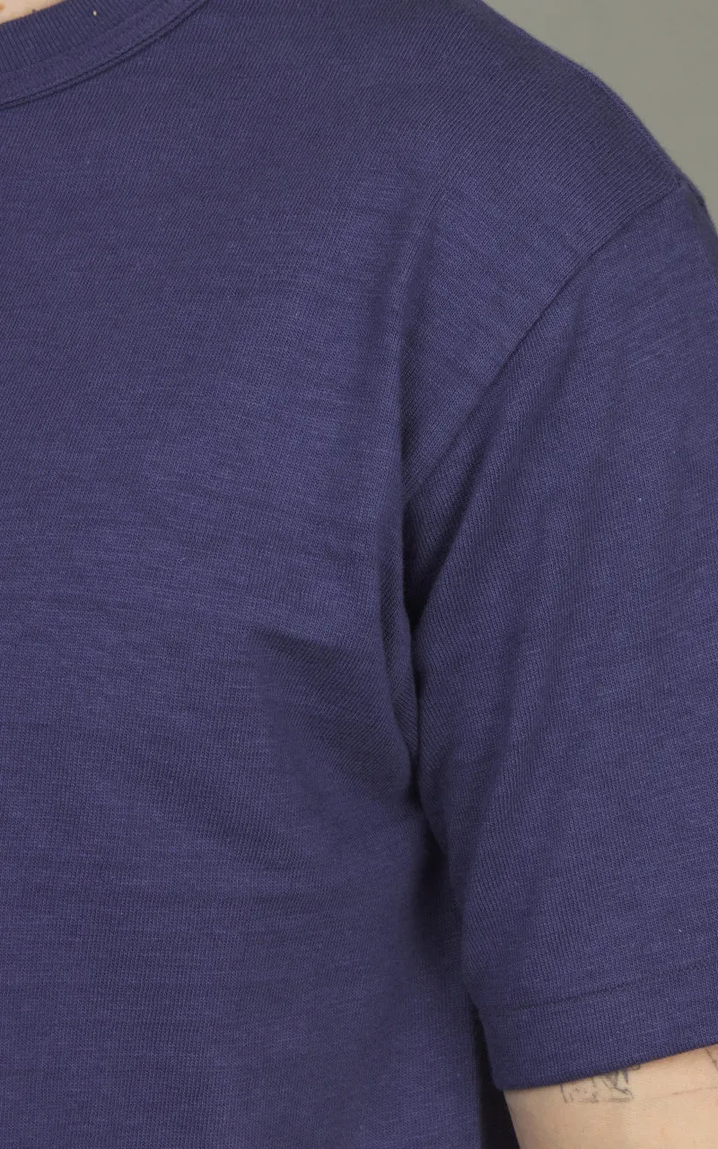 Warehouse & Co. Lot 4601 Plain T-Shirt Navy sold by Cultizm product image thumbnail 5