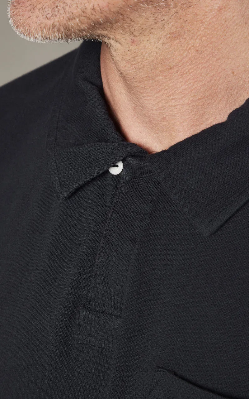 Merz b. Schwanen PLP04 Polo Shirt Charcoal sold by Cultizm product image thumbnail 5