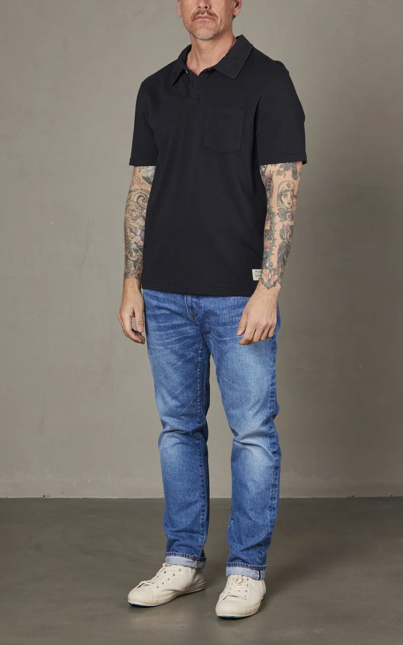 Merz b. Schwanen PLP04 Polo Shirt Charcoal sold by Cultizm product image thumbnail 2