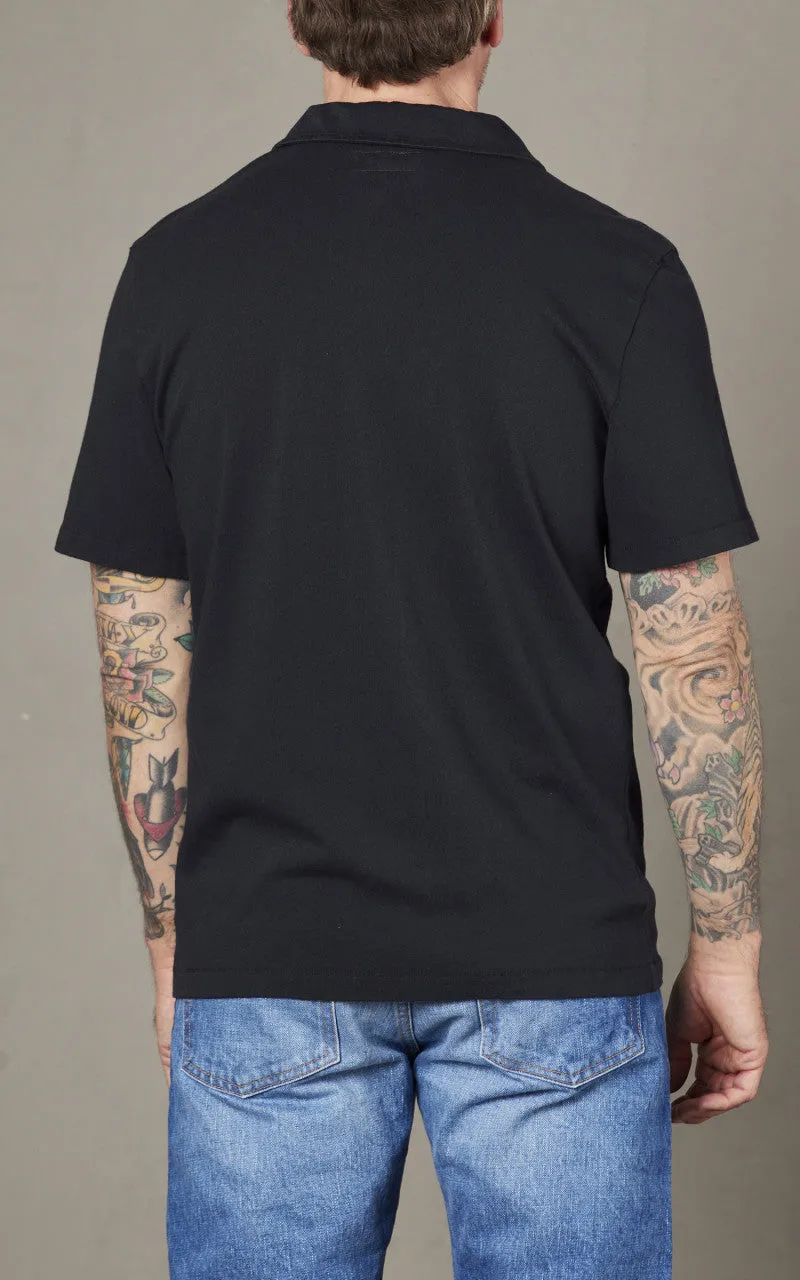 Merz b. Schwanen PLP04 Polo Shirt Charcoal sold by Cultizm product image thumbnail 4