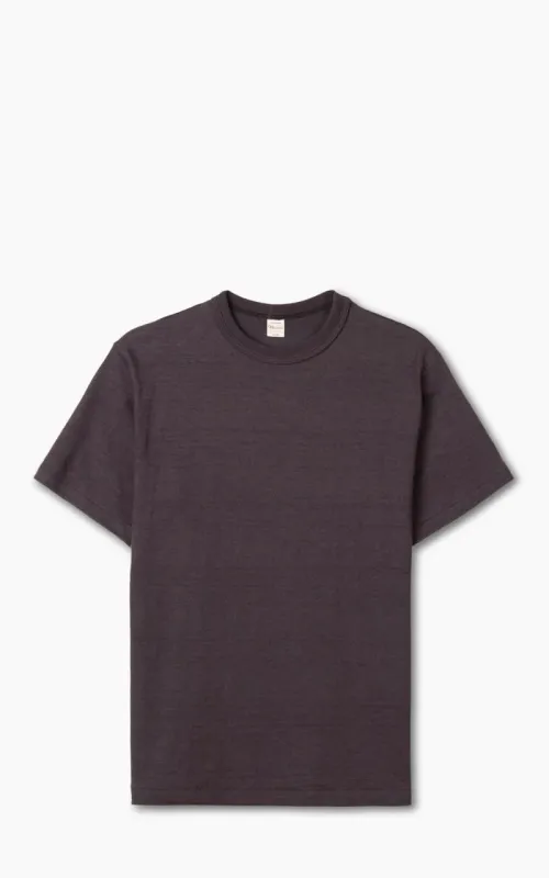 Warehouse & Co. Lot 4601 Plain T-Shirt Sumi Black sold by Cultizm