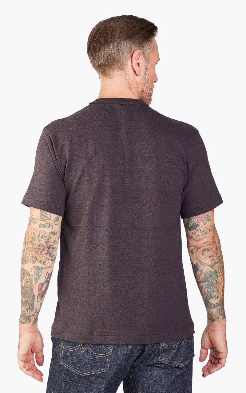Warehouse & Co. Lot 4601 Plain T-Shirt Sumi Black sold by Cultizm product image thumbnail 5