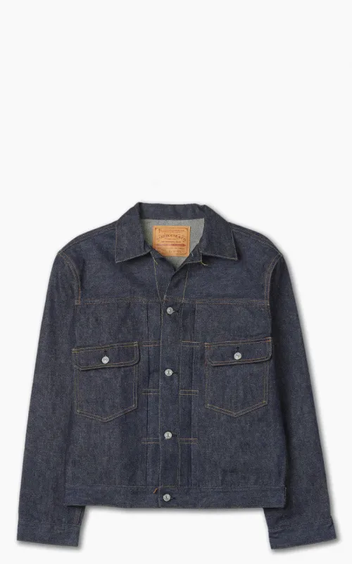 Warehouse & Co. 2002XX 1953 Model Type 2 Denim Jacket Unwashed Indigo sold by Cultizm