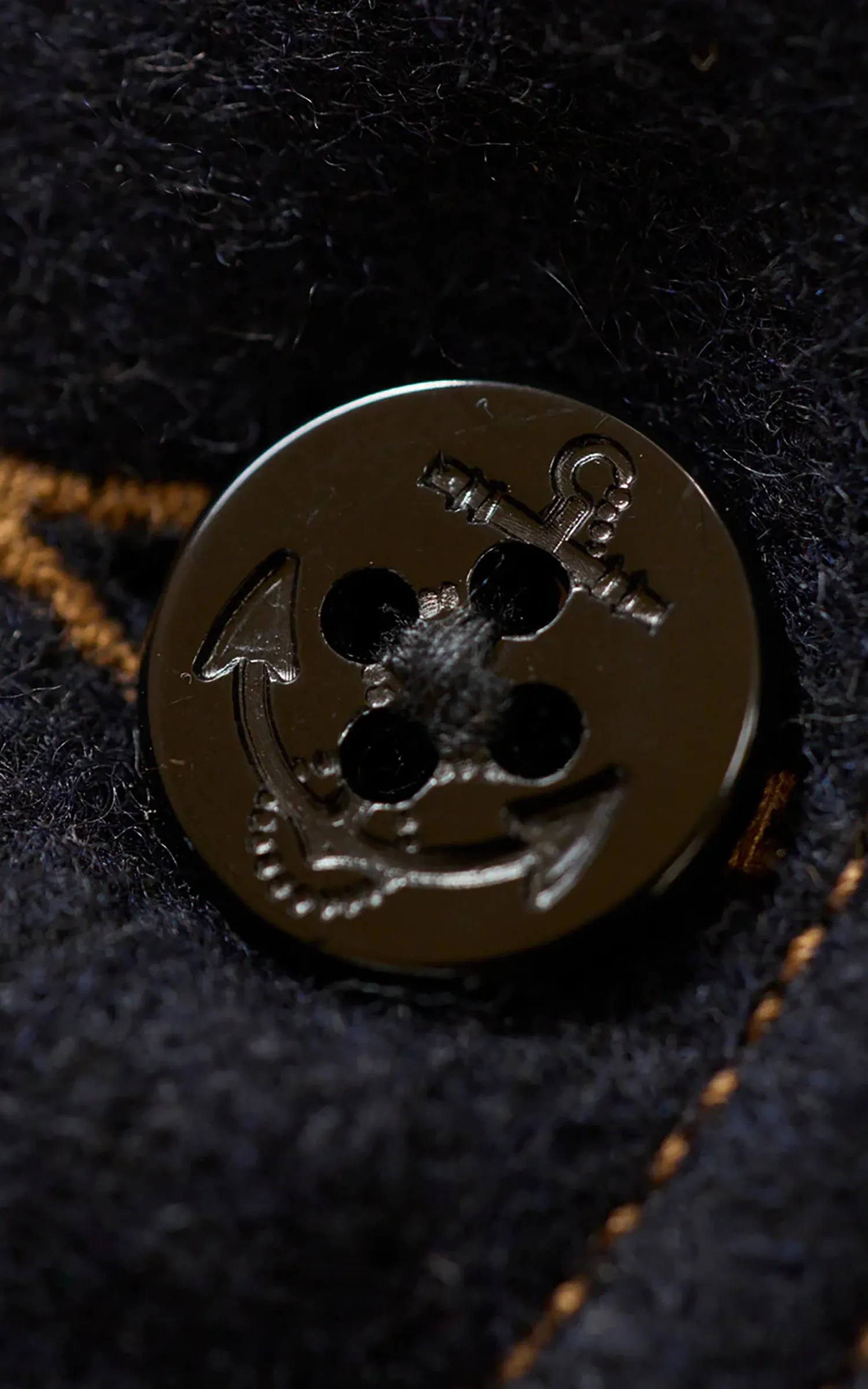 Pherrow's 25W-P.30CPO 1930s CPO Shirt Navy sold by Cultizm product image thumbnail 5