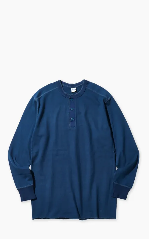 Pherrow's PCT2 Henley Longsleeve Navy made by Pherrow's