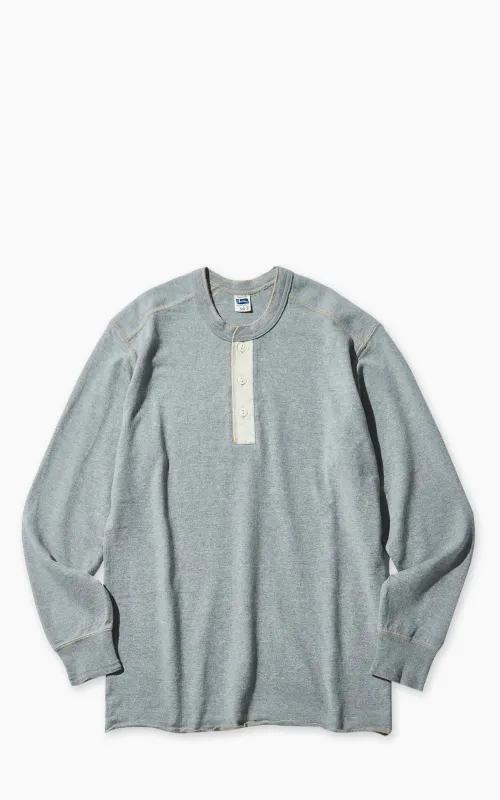 Pherrow's PCT2 Henley Longsleeve Ash Grey sold by Cultizm