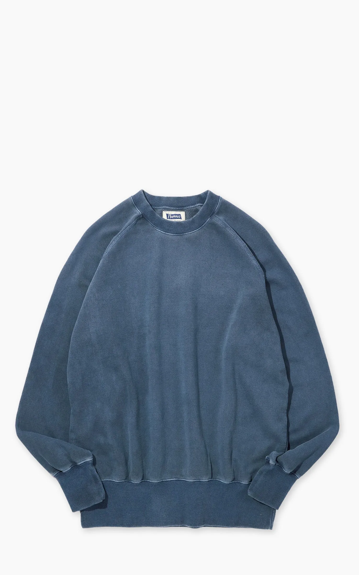 Pherrow's 25W-PRS-P Raglan Sweatshirt Faded Navy sold by Cultizm