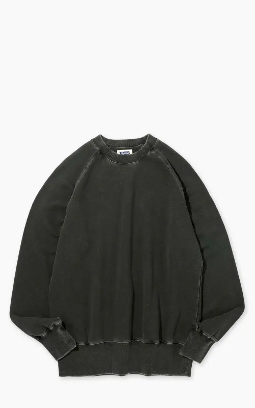 Pherrow's 25W-PRS-P Raglan Sweatshirt Faded Black sold by Cultizm