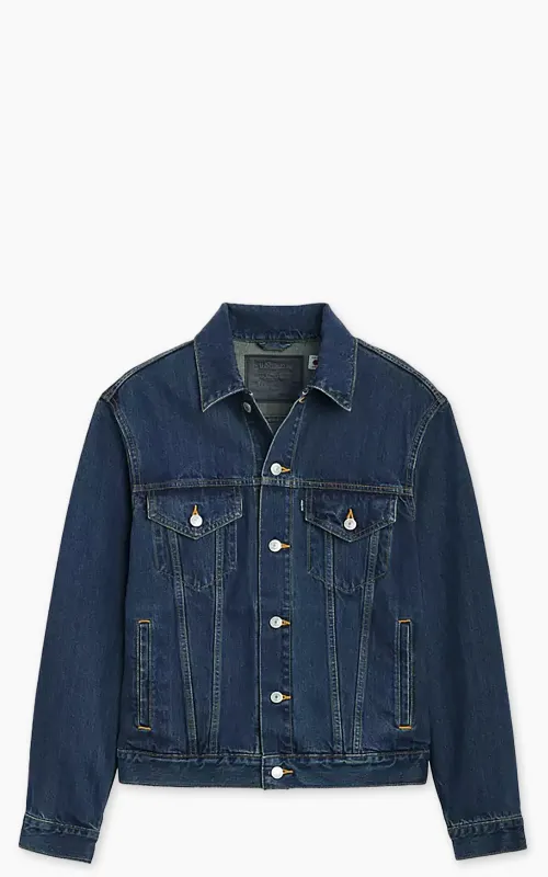 Levi’s® Blue Tab™ Type III Trucker Jacket Highwire Blue sold by Cultizm