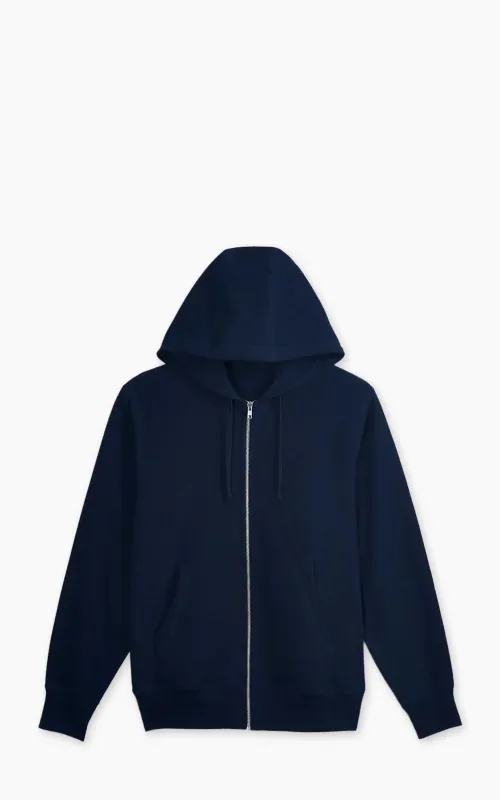 House Of Blanks Heavyweight Zip Hooded Sweatshirt Navy sold by Cultizm