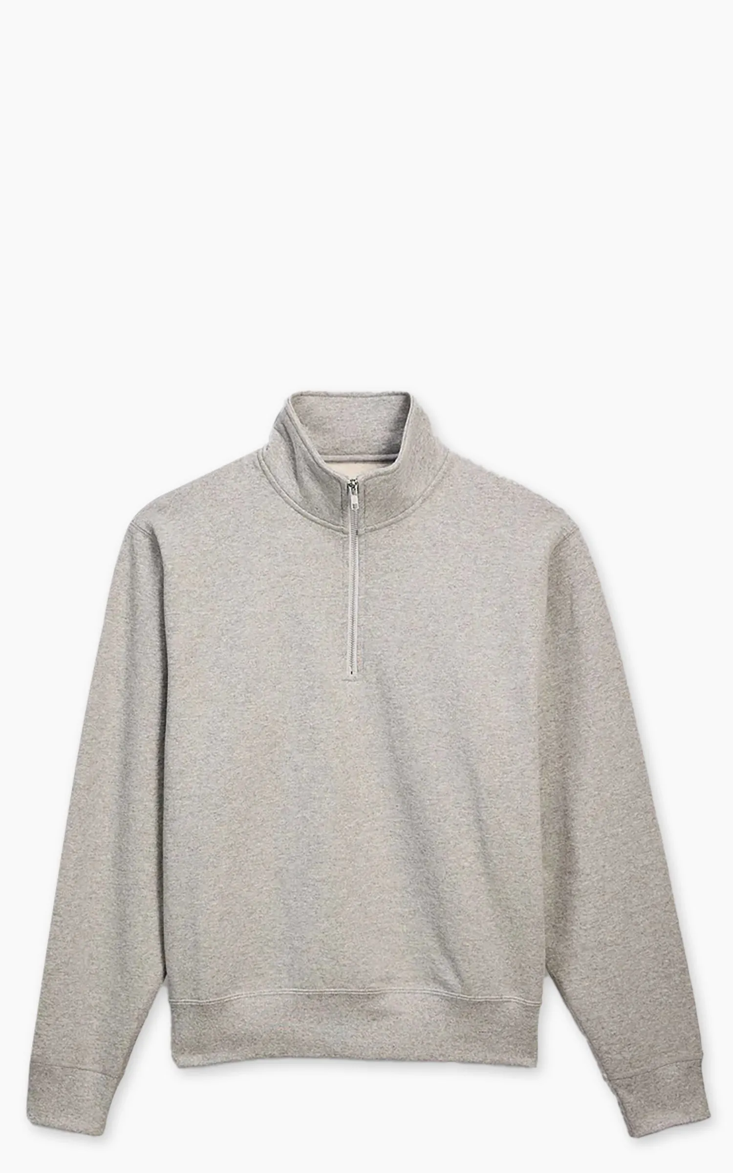 House Of Blanks Heavyweight Quarter Zip Sweatshirt Heather Grey sold by Cultizm