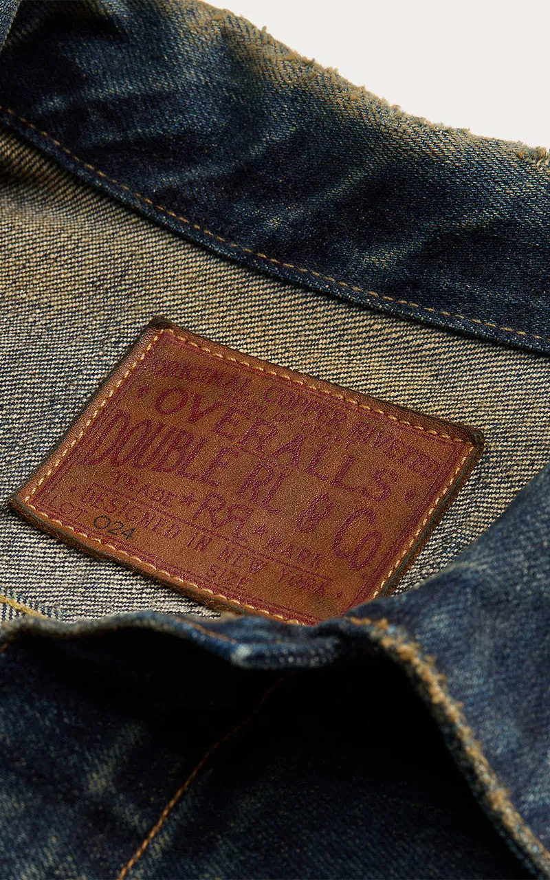 RRL Denim Trucker Type II Jacket Westview Wash sold by Cultizm product image thumbnail 2
