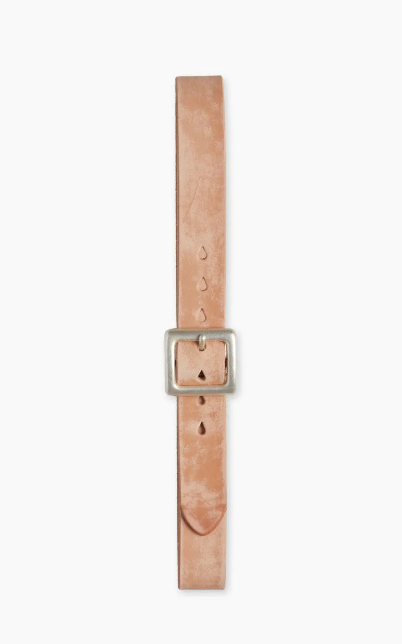 Fullcount 6211 Wild Leather Garrison Belt Natural sold by Cultizm product image thumbnail 3