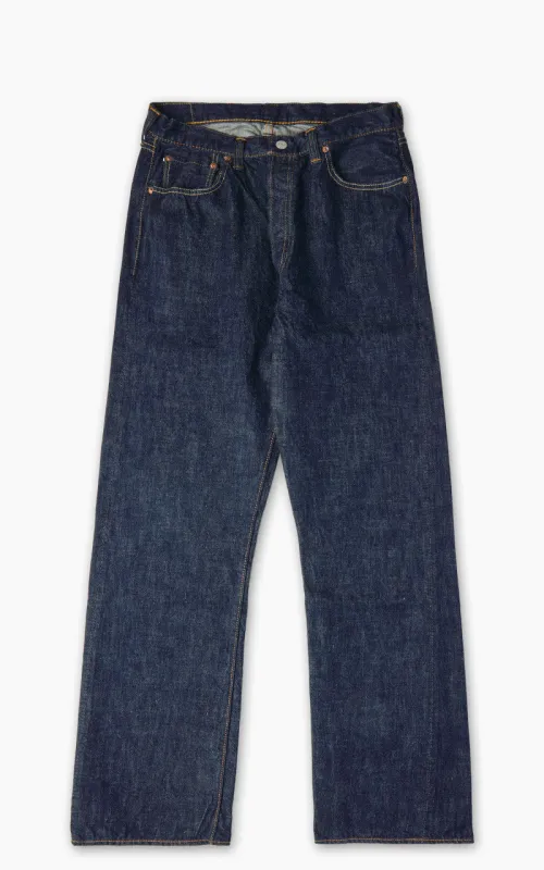 Fullcount 0105W Wide Selvedge Denim One Wash Indigo sold by Cultizm