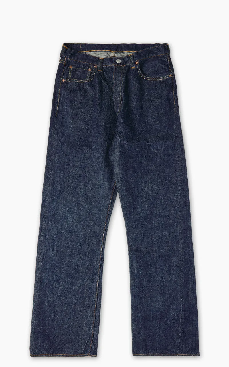 Fullcount 0105W Wide Selvedge Denim One Wash Indigo sold by Cultizm