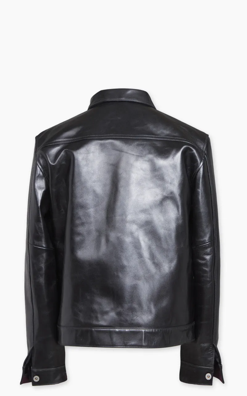 Y'2 Leather LB-140 Horsehide Aniline Type I Leather Jacket Black sold by Cultizm product image thumbnail 5