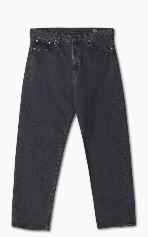 OrSlow 101 Dads Fit Denim Pants Stonewashed Black sold by Cultizm