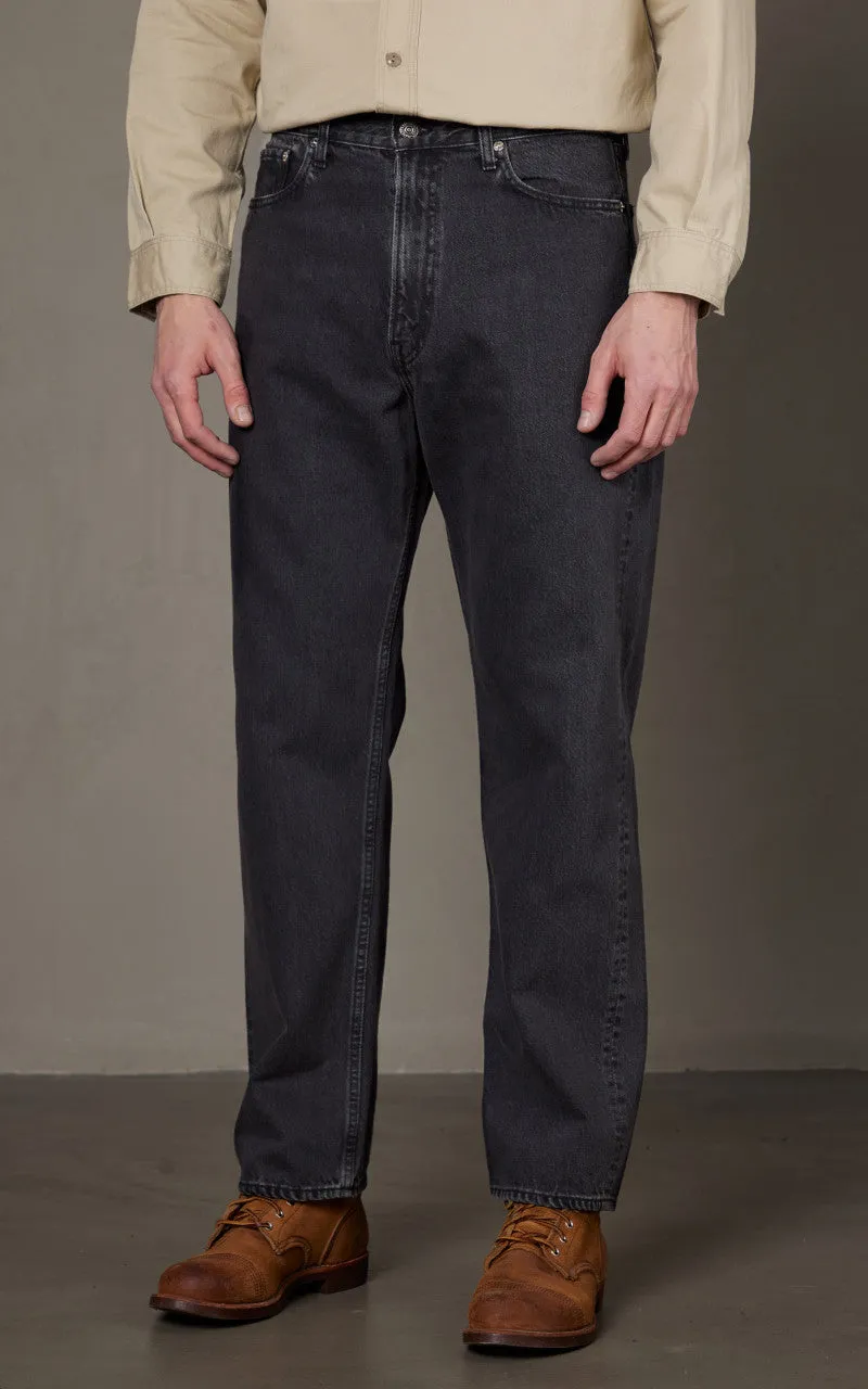 OrSlow 101 Dads Fit Denim Pants Stonewashed Black sold by Cultizm product image thumbnail 4