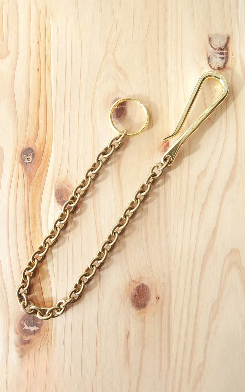 Kobashi Studio BR725C Key Chain Oval Brass sold by Cultizm product image thumbnail 2