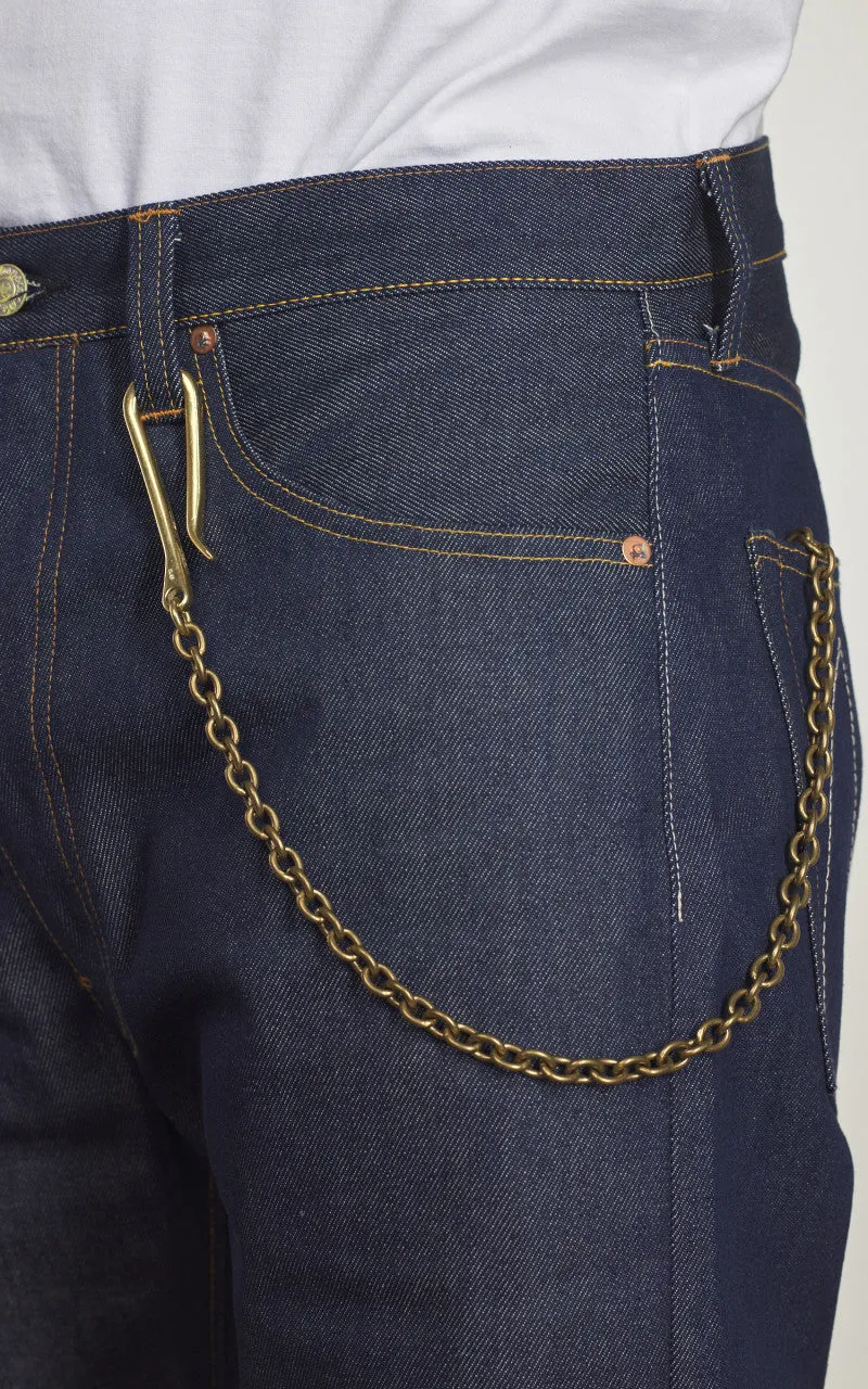 Kobashi Studio BR725C Key Chain Oval Brass sold by Cultizm product image thumbnail 4