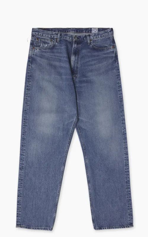 OrSlow 101 Dads Fit Denim Pants Stonewashed Blue sold by Cultizm