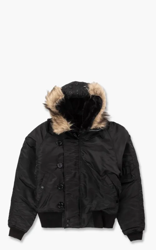 Military Surplus N2B US Flight Jacket Black sold by Cultizm