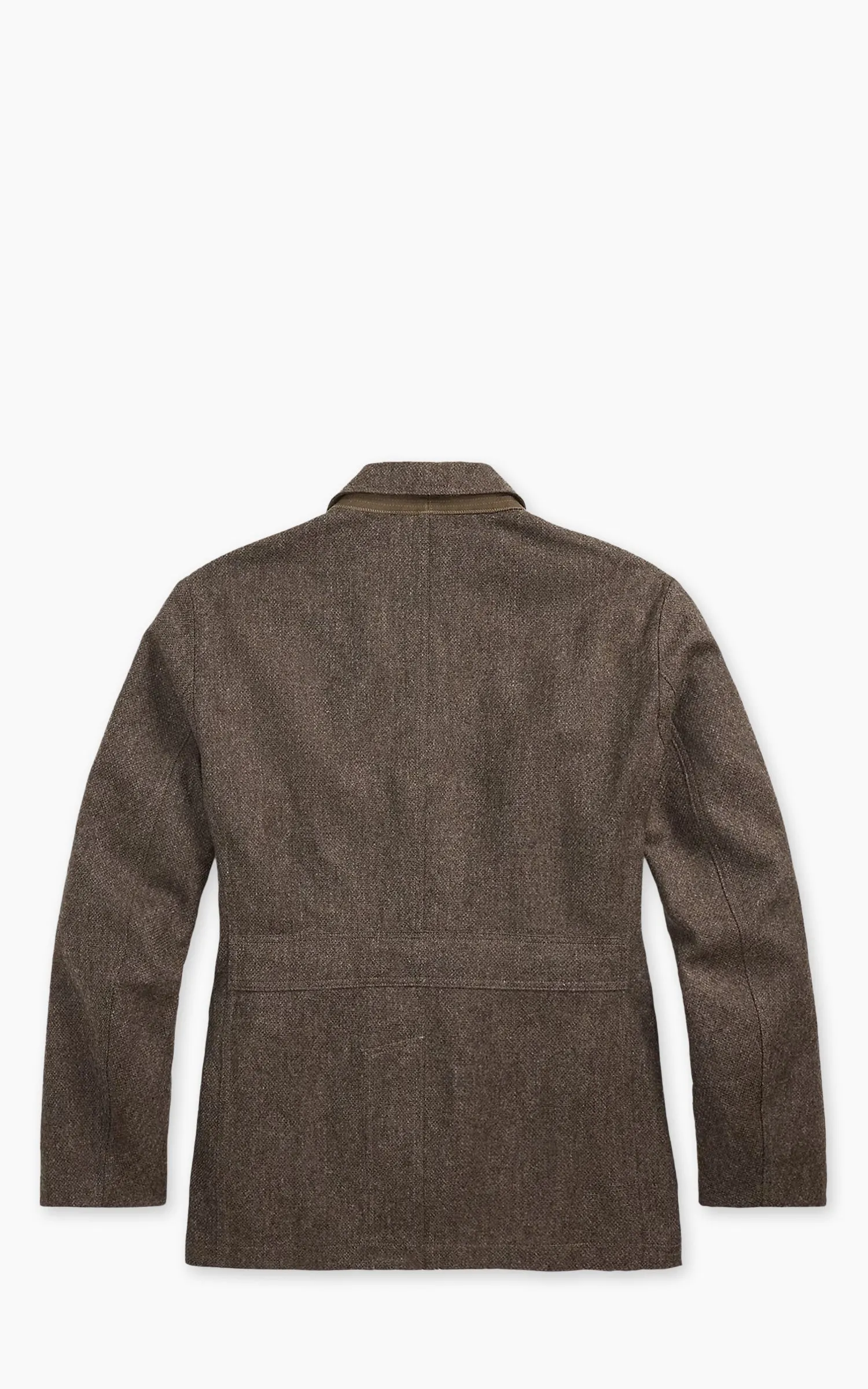 RRL Unconstructed Wool-Blend Blazer Vintage Brown sold by Cultizm product image thumbnail 3