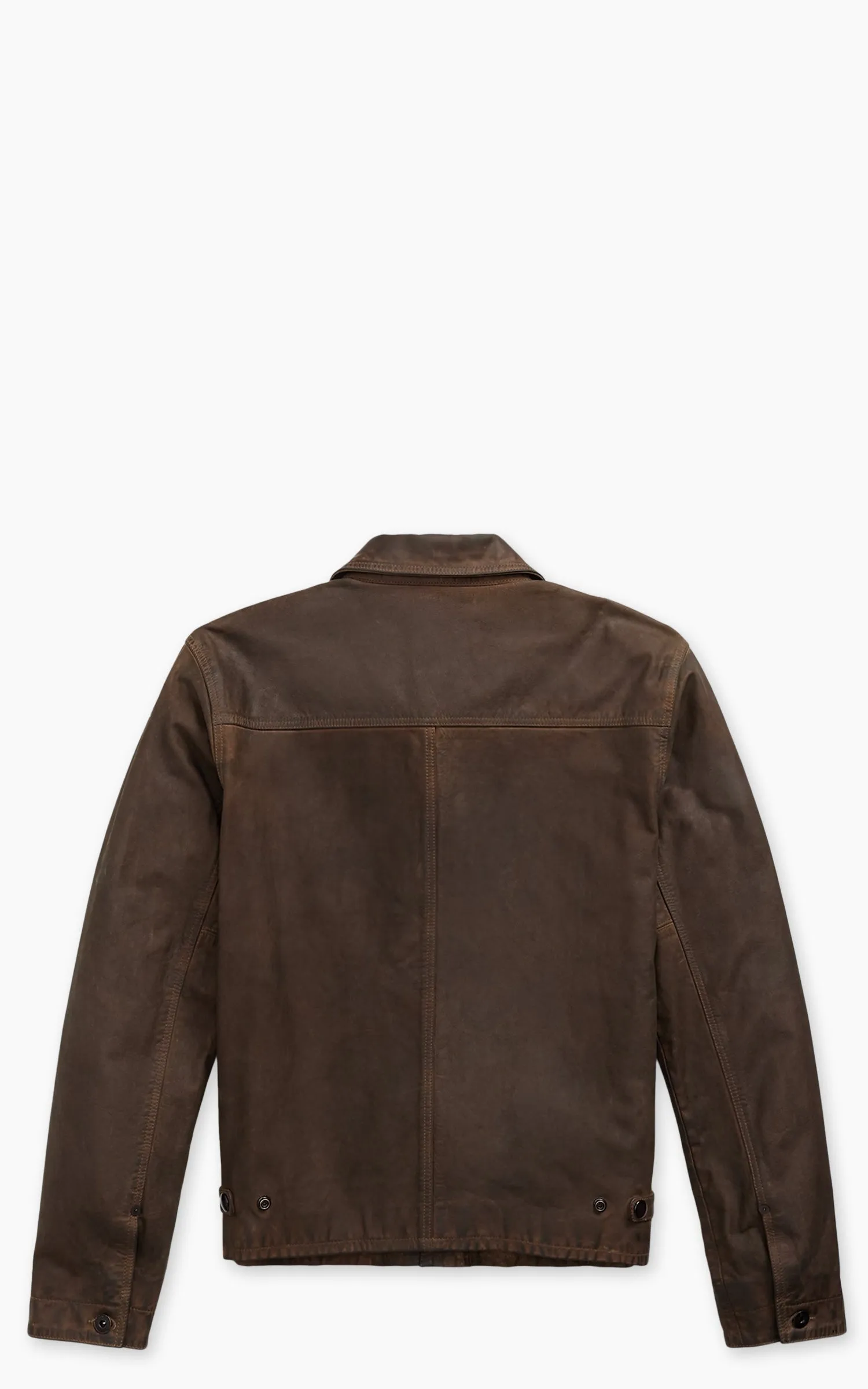 RRL Cork Moto Leather Jacket Vintage Brown sold by Cultizm product image thumbnail 2