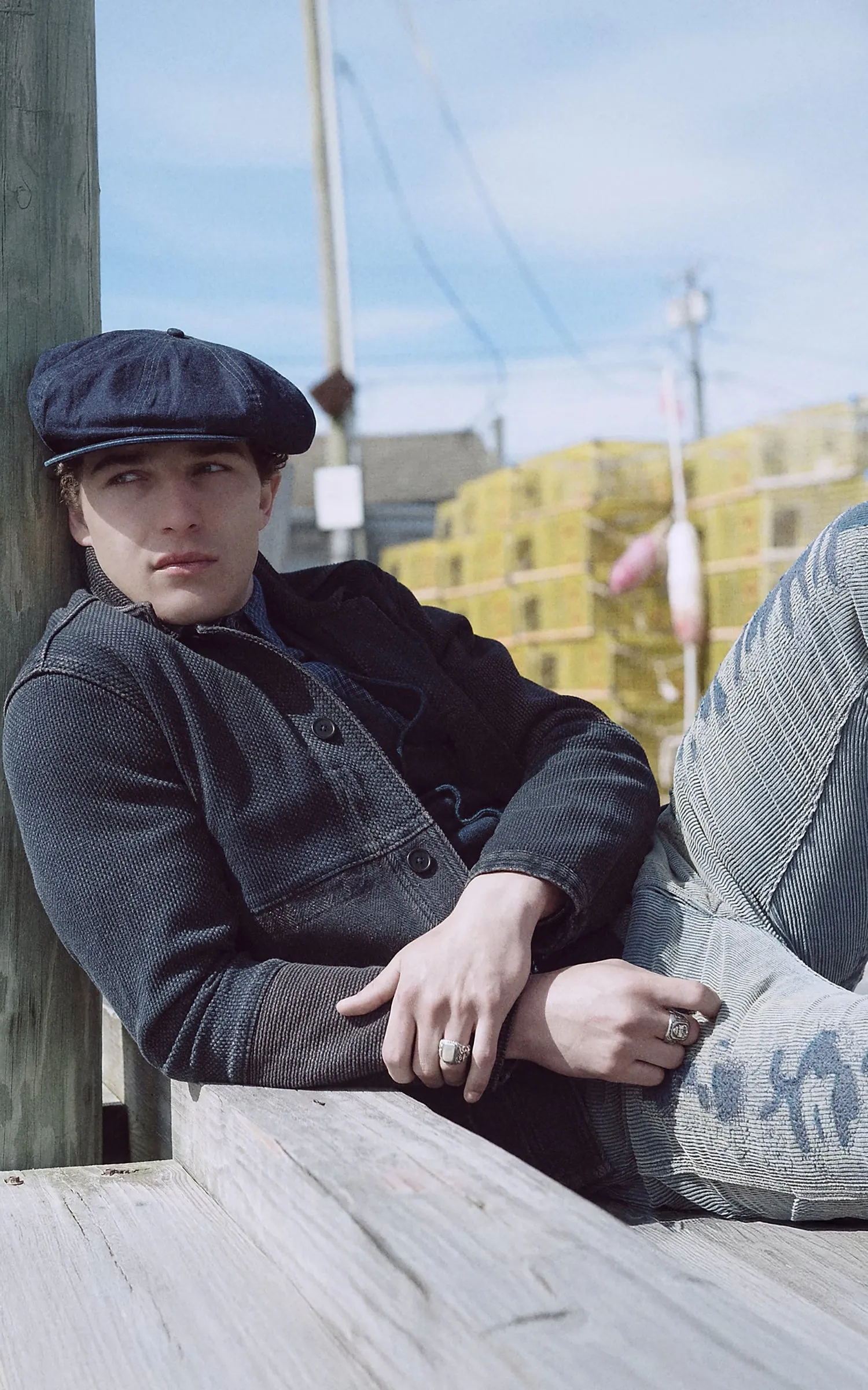 RRL Limited-Edition Patchwork Jacket Indigo sold by Cultizm product image thumbnail 5