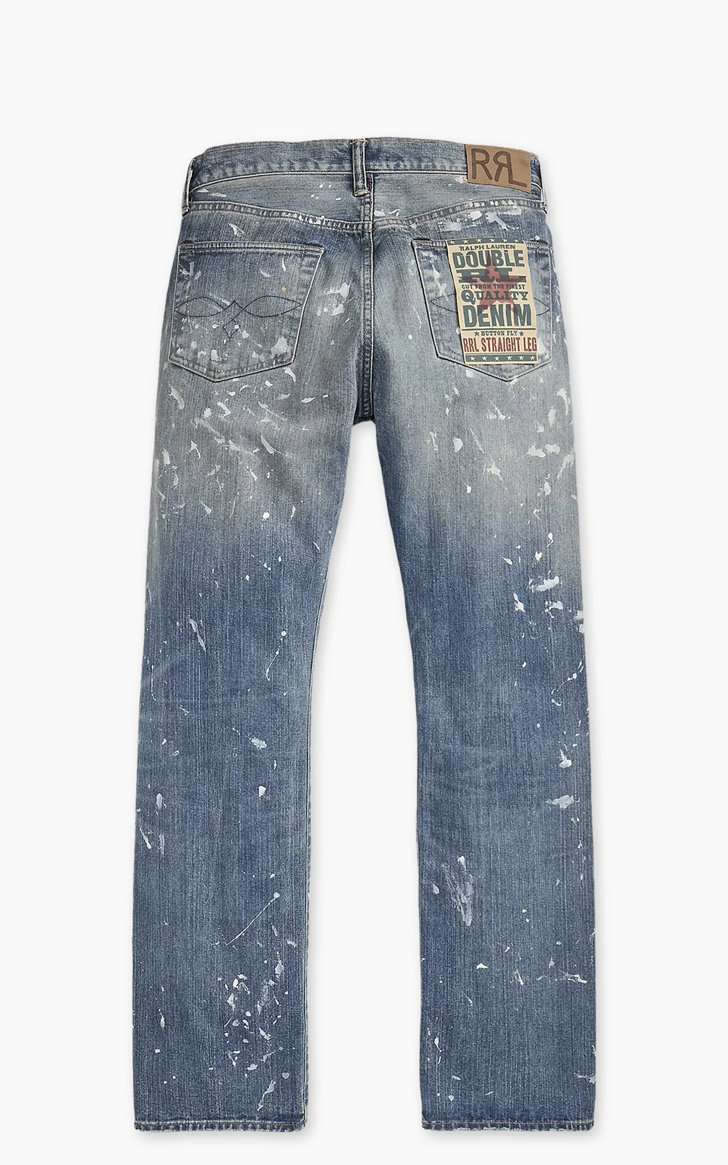 RRL Straight Fit Distressed Jean Fenimore Wash sold by Cultizm product image thumbnail 2