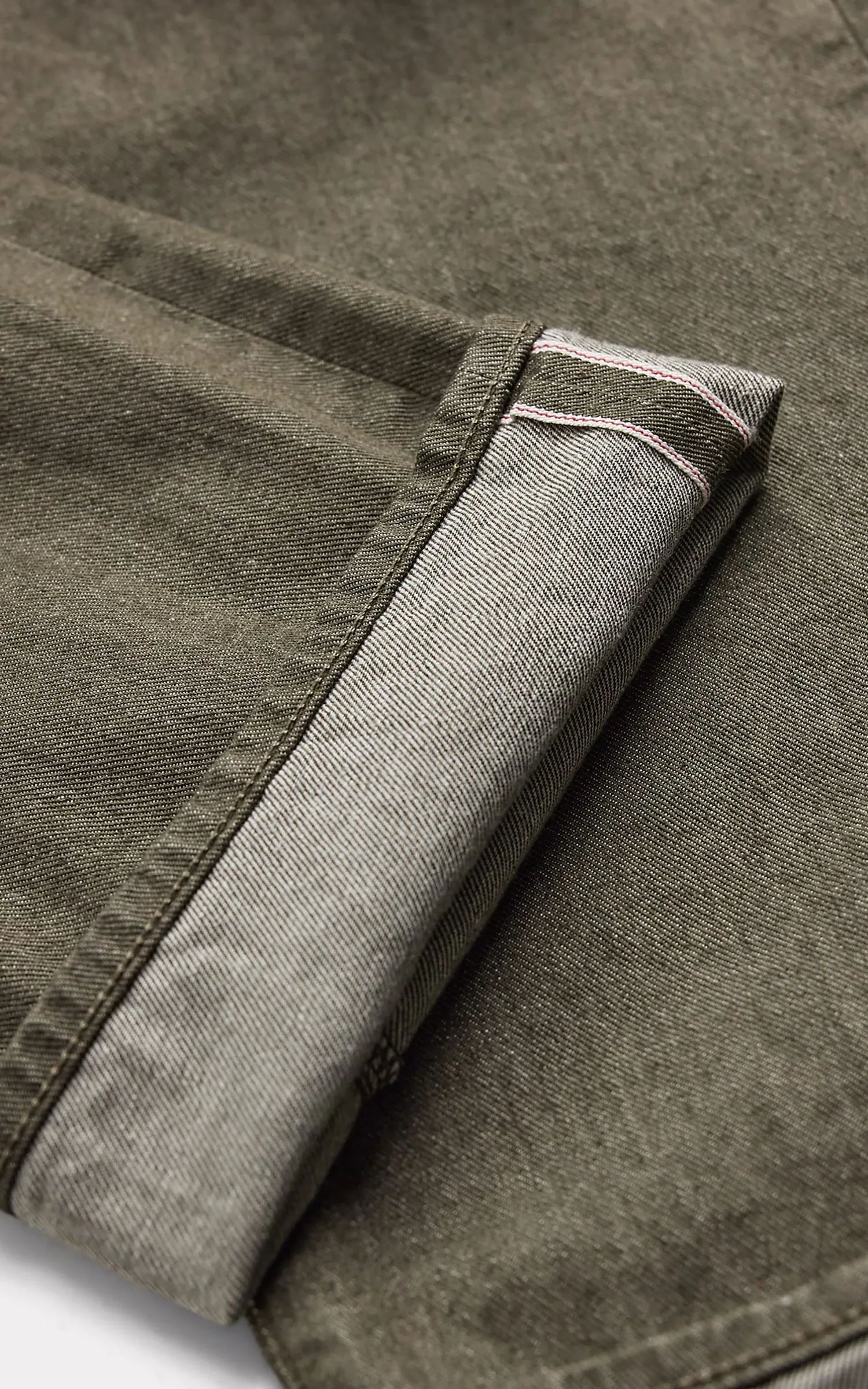 RRL Vintage 5-Pocket Olive Selvedge Jean Olive Rinse sold by Cultizm product image thumbnail 5