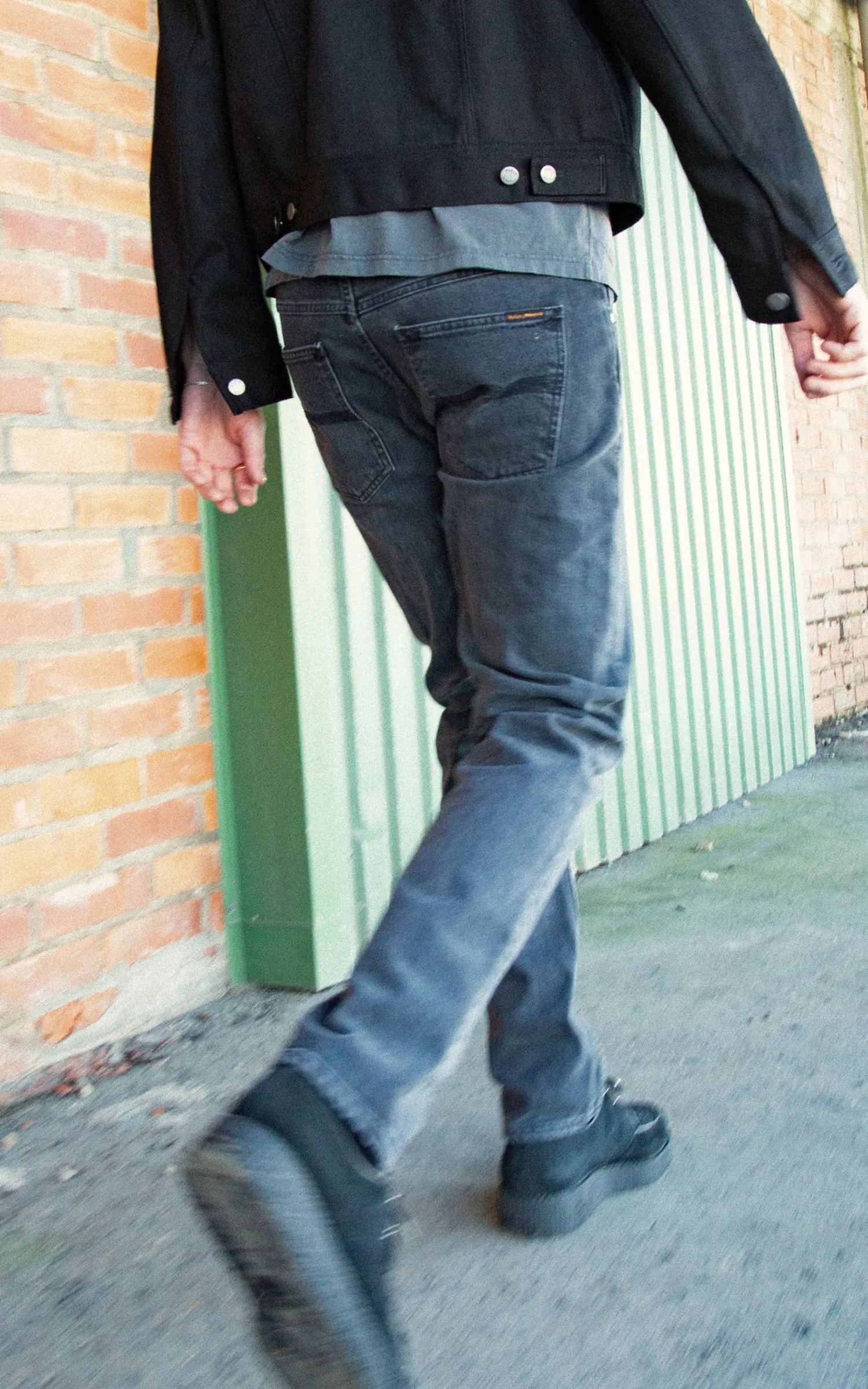 Nudie Jeans Solid Ollie Pale Tracks sold by Cultizm product image thumbnail 4