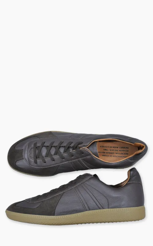 Reproduction Of Found 1700L German Military Trainer Dark Brown sold by Cultizm