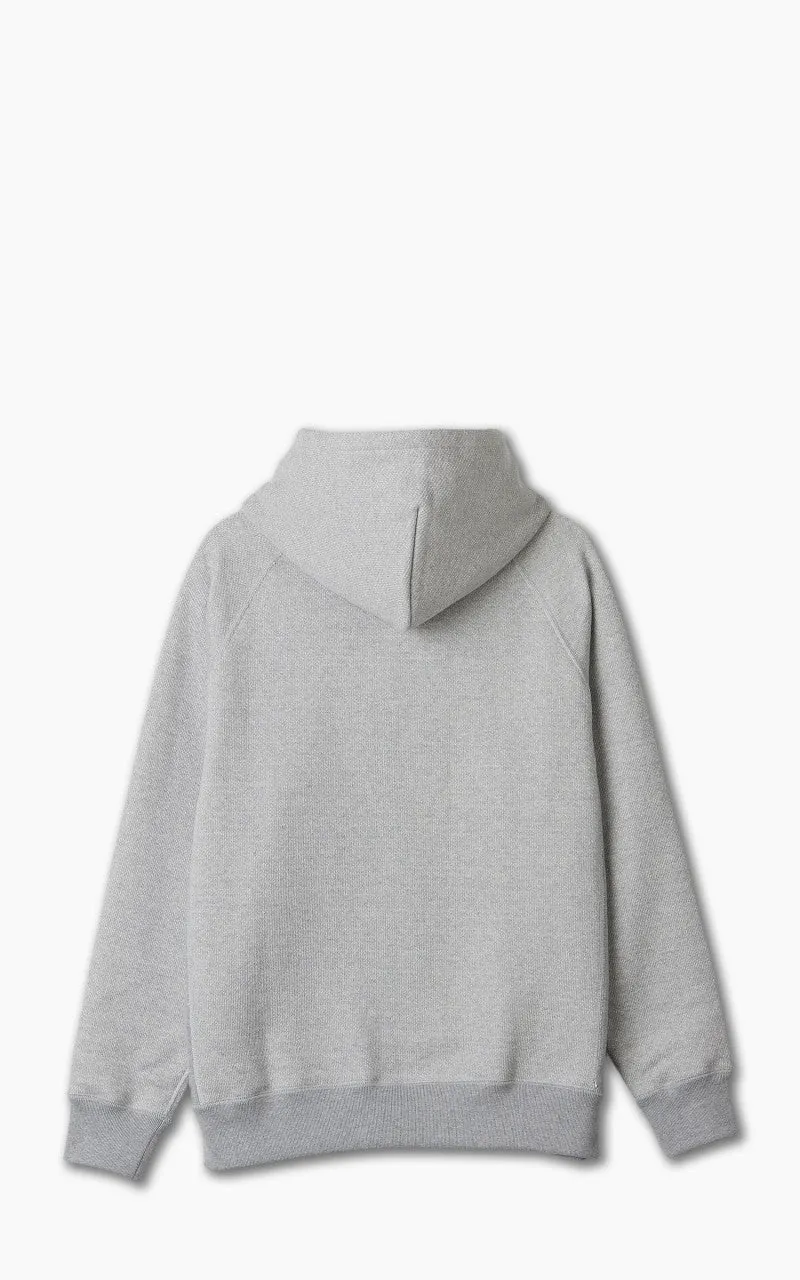 Wonder Looper Pullover Hoodie Double Heavyweight French Terry Heather Grey sold by Cultizm product image thumbnail 3
