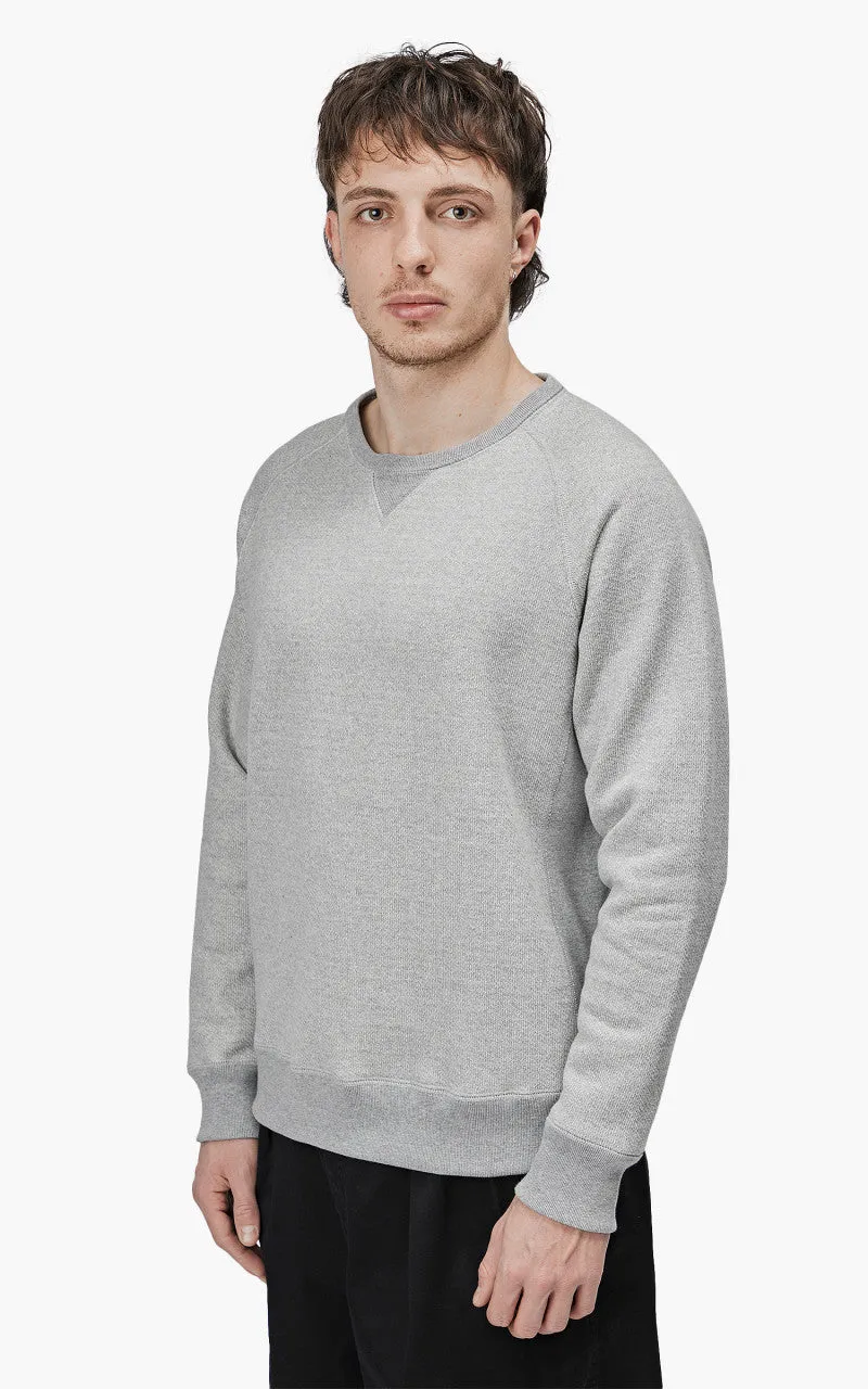 Wonder Looper Pullover Crewneck Double Heavyweight French Terry Heather Grey sold by Cultizm product image thumbnail 4