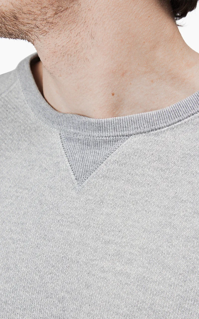 Wonder Looper Pullover Crewneck Double Heavyweight French Terry Heather Grey sold by Cultizm product image thumbnail 5