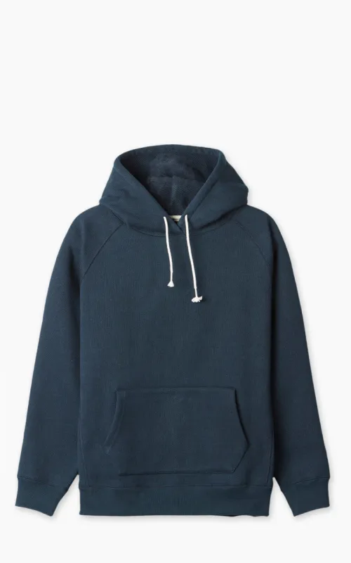 Wonder Looper Pullover Hoodie Double Heavyweight French Terry Navy sold by Cultizm