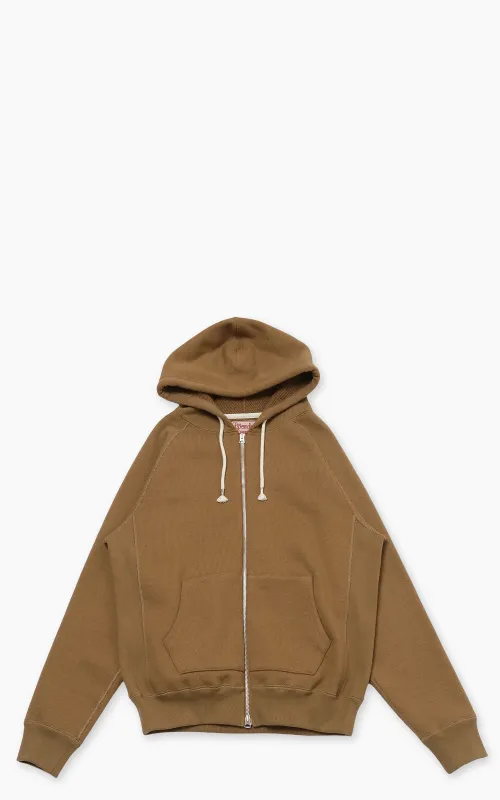 Wonder Looper Zip Hoodie Double Heavyweight French Terry Dune made by Wonder Looper