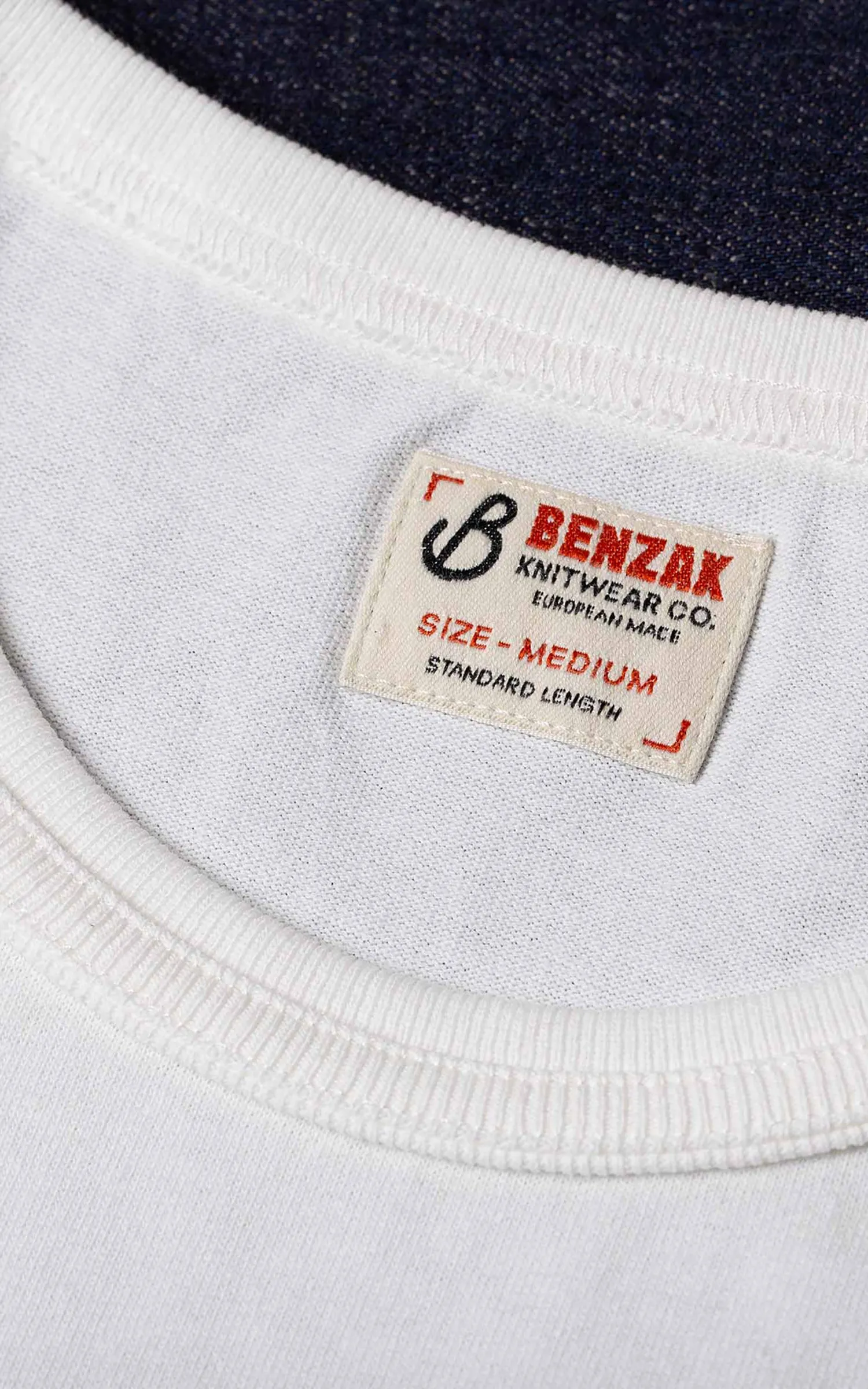 Benzak BT-09 Vintage Tee Off White sold by Cultizm product image thumbnail 3