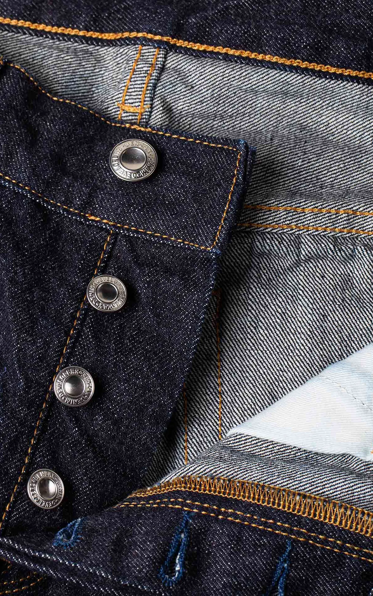 Benzak B-07 Relaxed Straight Forties Era Selvedge Indigo 14oz sold by Cultizm product image thumbnail 3